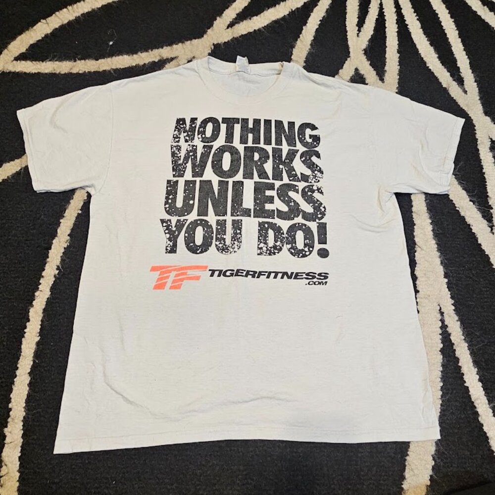 Tiger Fitness - Vintage Look - Men's Tee - XL